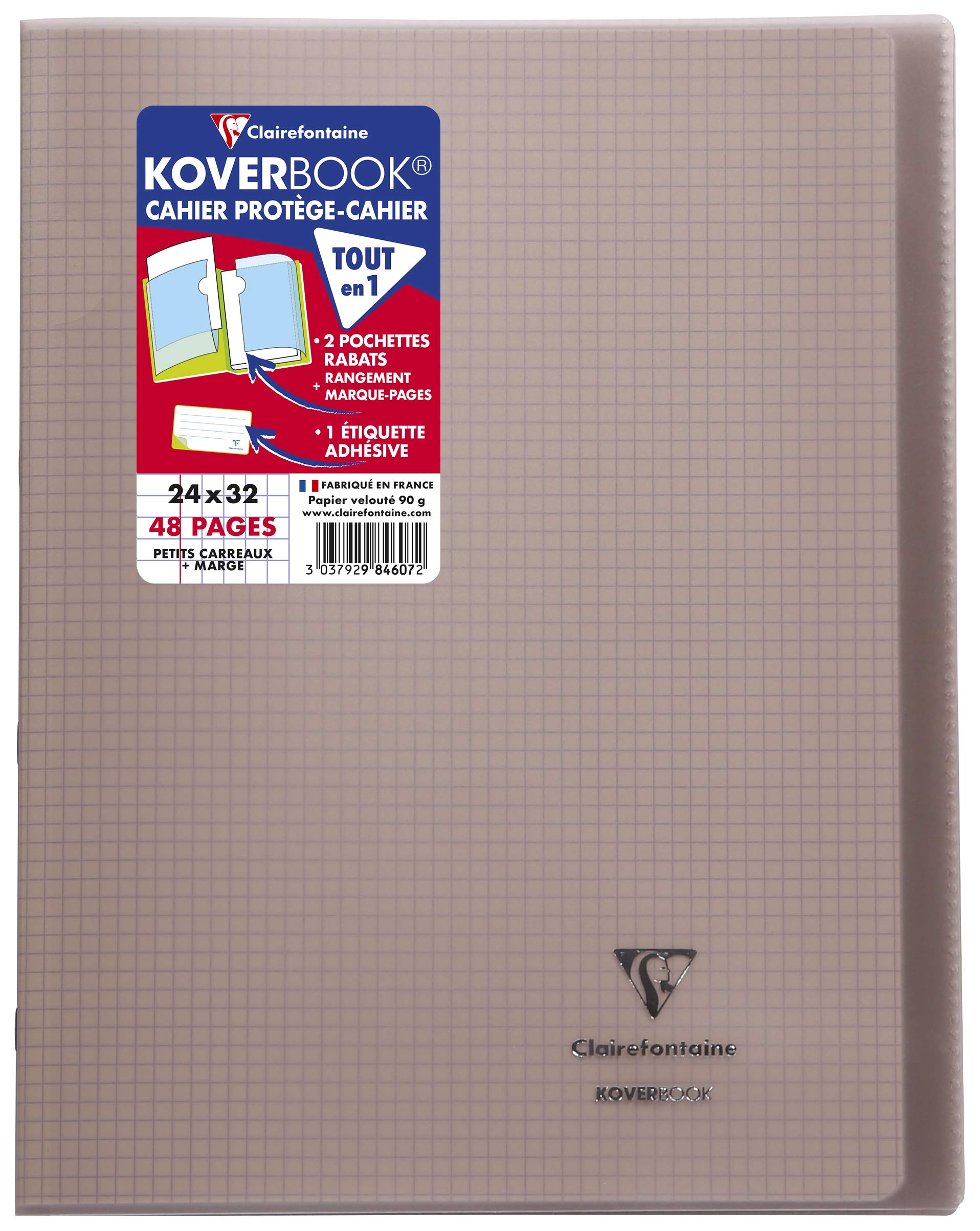 clairefontaine-koverbook-984601c-schulheft-din-a4-24x32cm-kariert-mit-rand-polyp image 8
