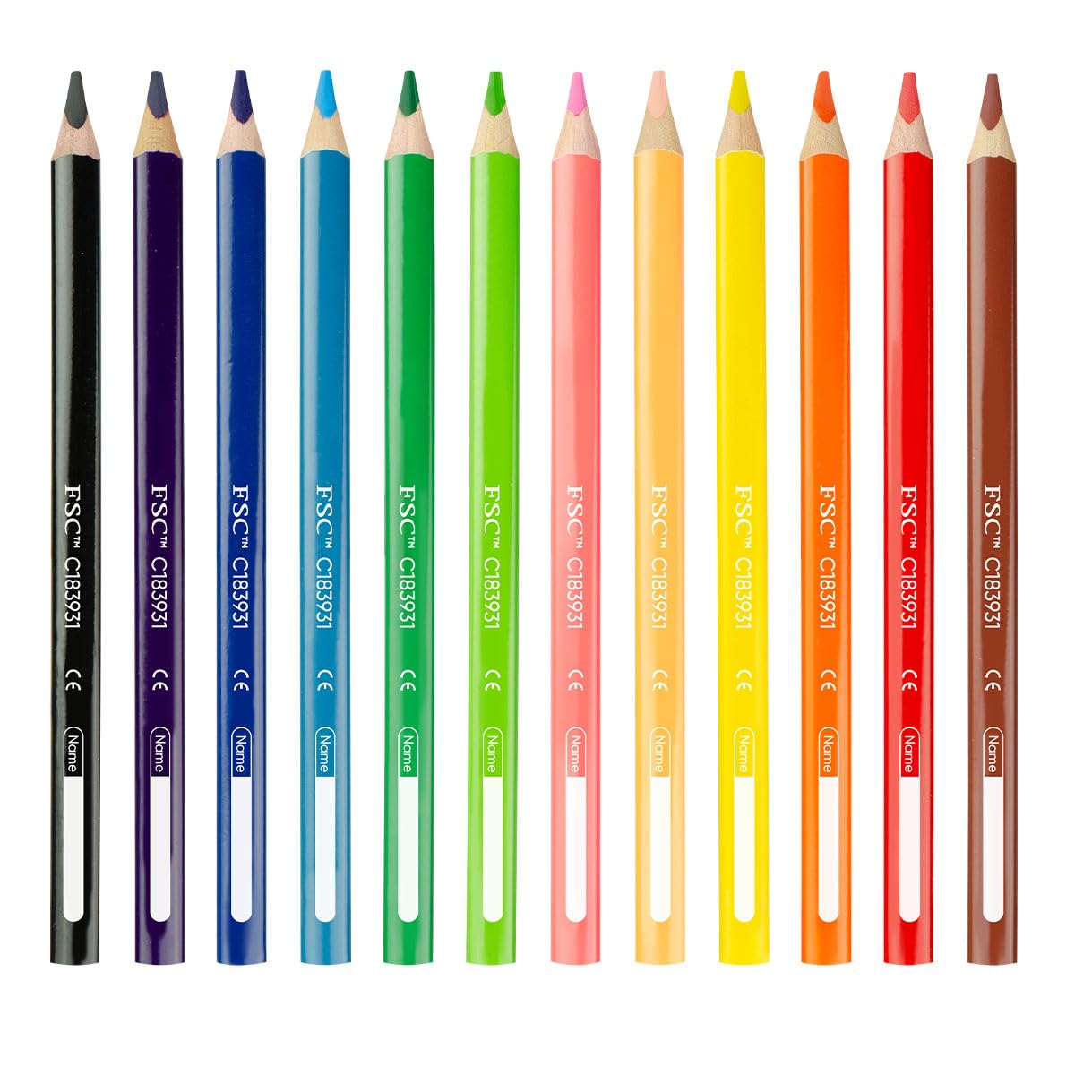kores-kolores-jumbo-12-dicke-farbstifte-dreieckig-mit-5-mm-mine-inkl-spitzer image 2