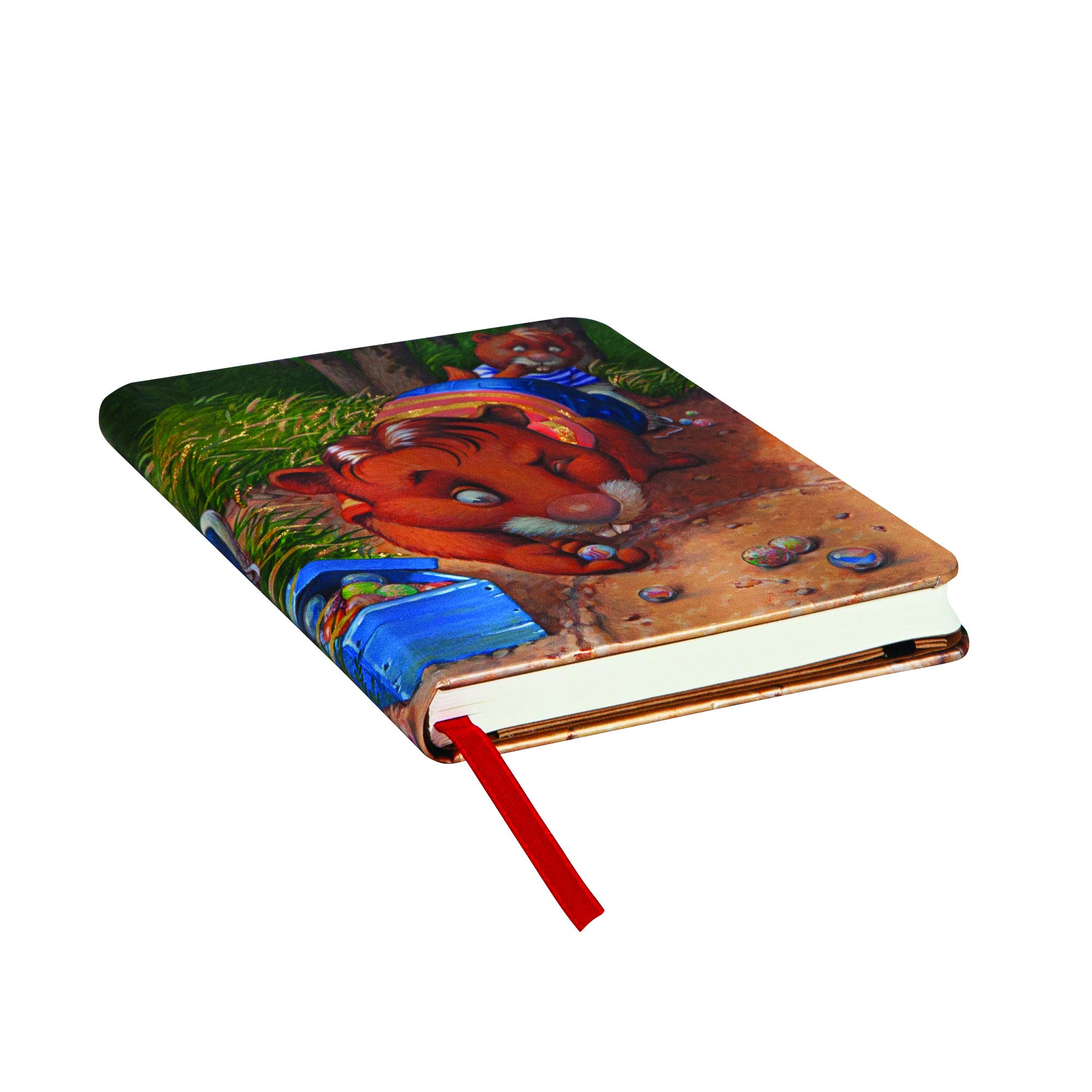 paperblanks-merrymakers-midi-notizbuch-liniert-fr-hliche-gestalten-murmelspiel image 6