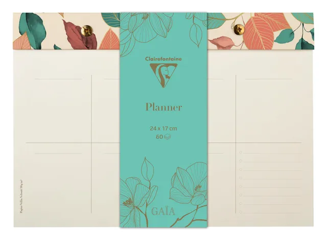 clairefontaine-116254c-wochenplaner-flying-ga-a-beige-24x17-cm-60-blatt image 1