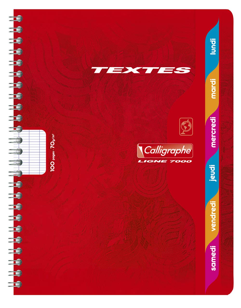 calligraphe-352360c-hausaufgabenheft-17x22cm-70g-10er-pack-spiralbindung image 3
