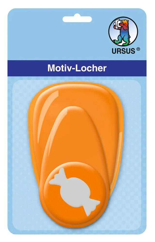 ursus-motivlocher-mit-hebel-mittel-bonbon-orange-25-4-mm-f-r-160-220-g-qm image 1