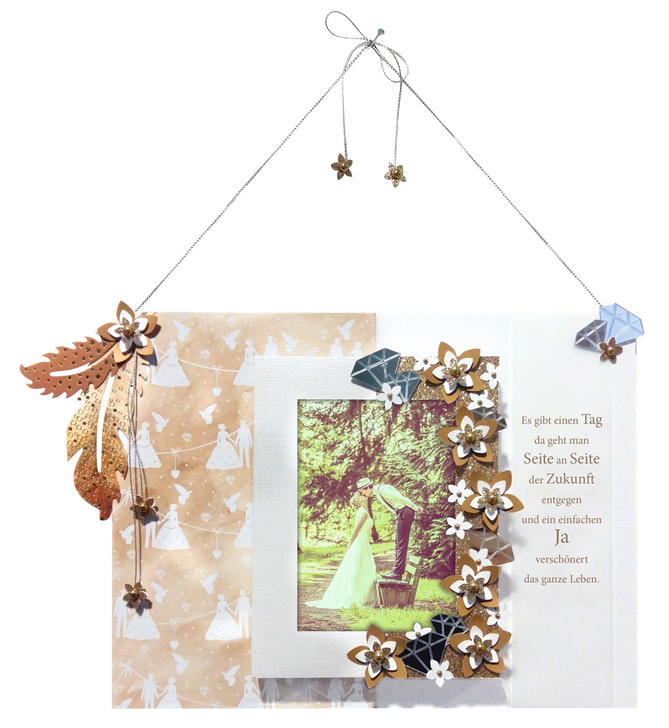 ursus-zauberpapier-hochzeit-din-a4-250-g-qm-10-blatt-mit-uv-relieflack image 3