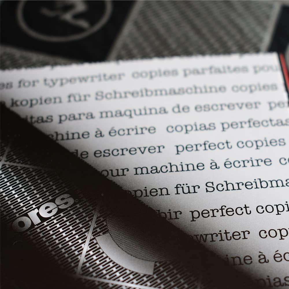 kores-kohlepapier-schwarz-f-r-schreibmaschine-din-a4-10-blatt-wiederverwendbar image 3