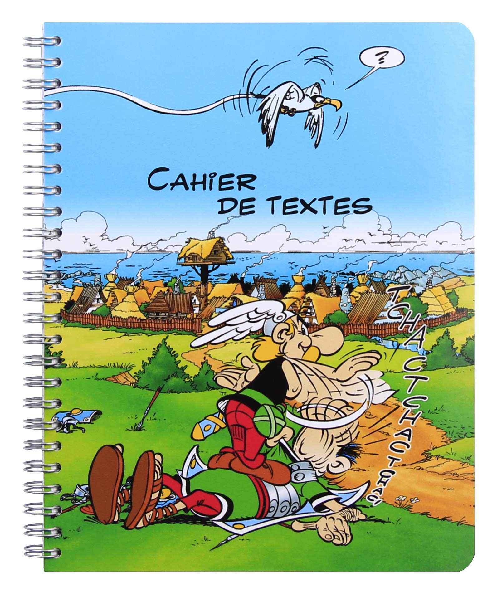 clairefontaine-asterix-schulheft-17x22-cm-kariert-164-seiten-mit-comic-seiten image 2