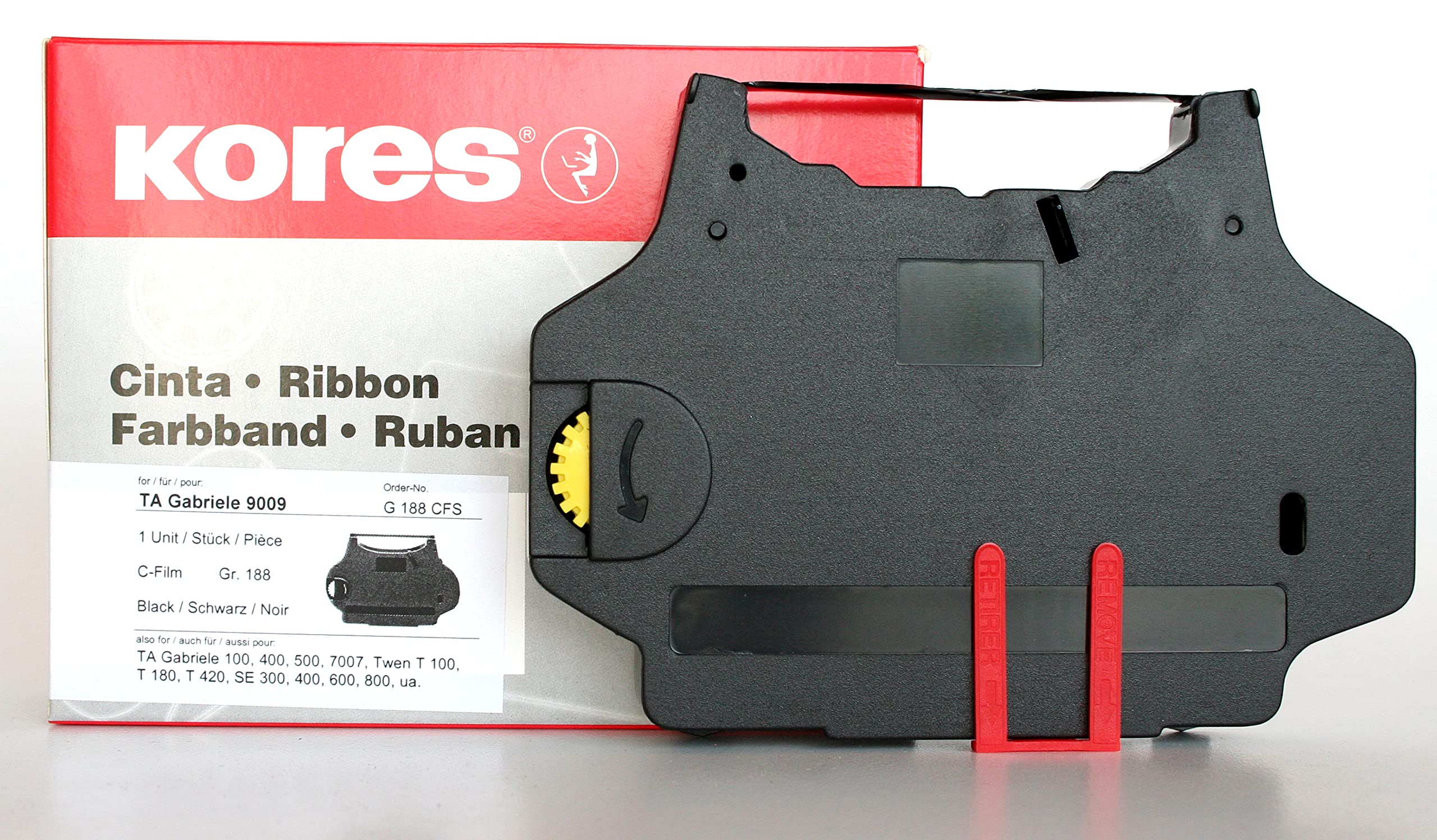 kores-g188cfs-carbonfilm-farbband-typ-c-film-schwarz-f-r-ta-gabriele-9009 image 1