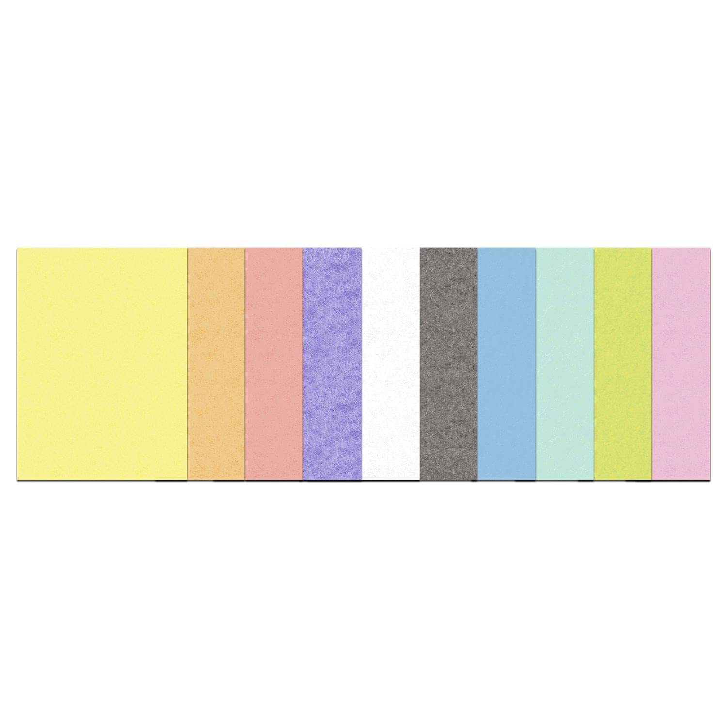 ursus-20230099-bastel-filz-pastell-20-x-30-cm-150-g-qm-10-bogen image 2