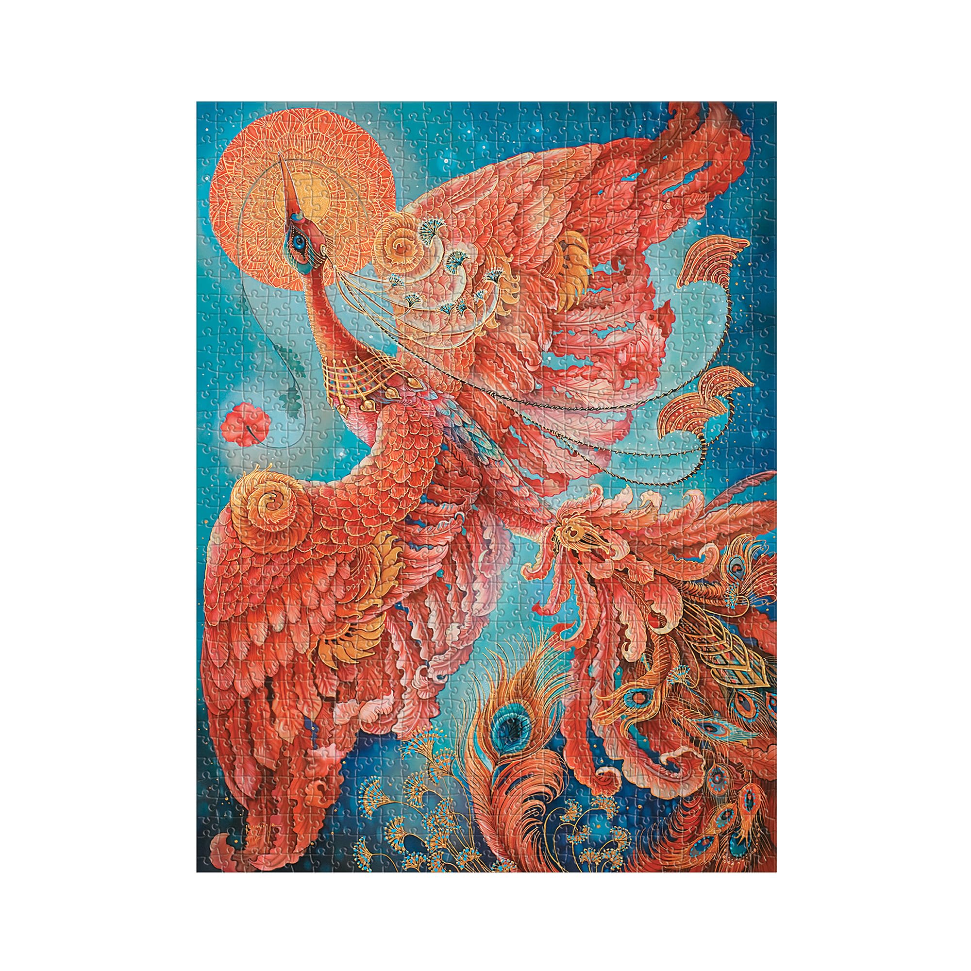 paperblanks-firebird-birds-of-happiness-puzzle-1000-teile image 4