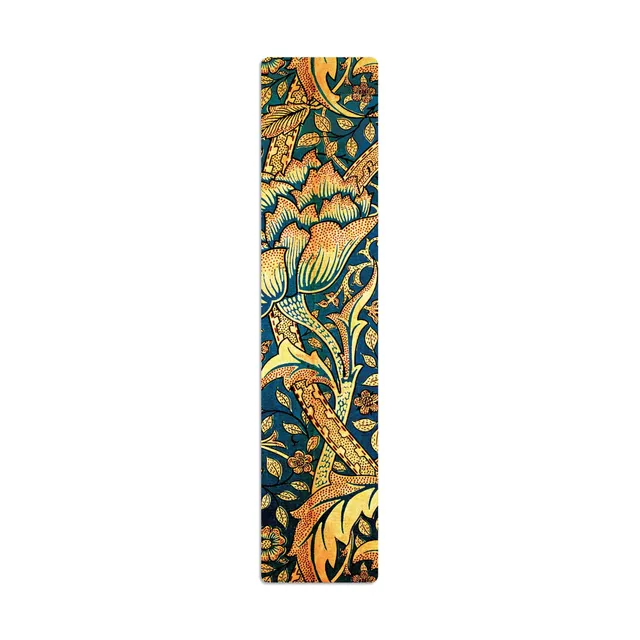 paperblanks-lesezeichen-morris-windrush-doppelseitig-strukturiert-abgerundete-ec image 1