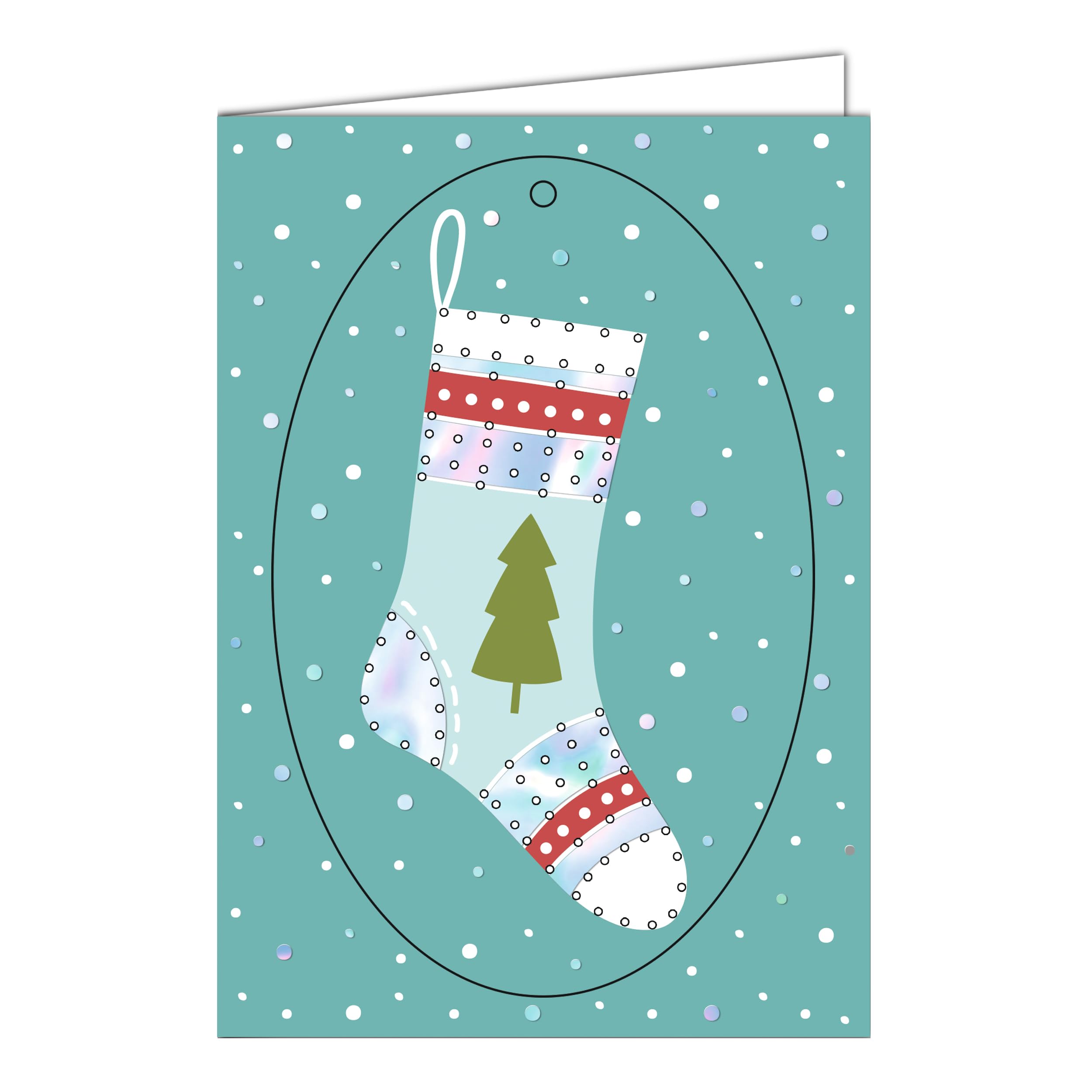 ursus-stickkarten-set-weihnachten-a6-8-gru-karten-umschl-ge-garn image 3