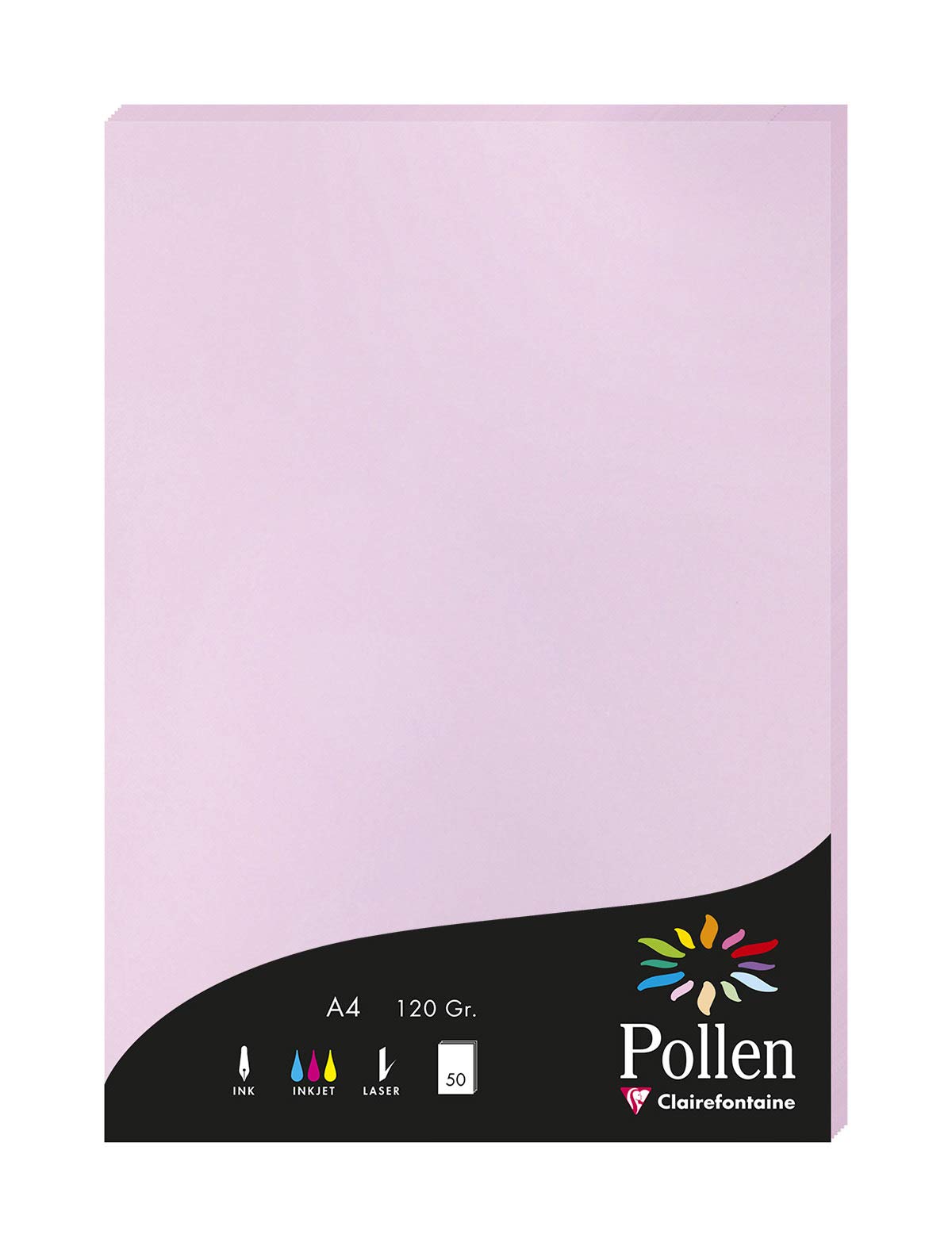 clairefontaine-pollen-karte-din-a4-120g-lavendelblau-50-blatt image 8
