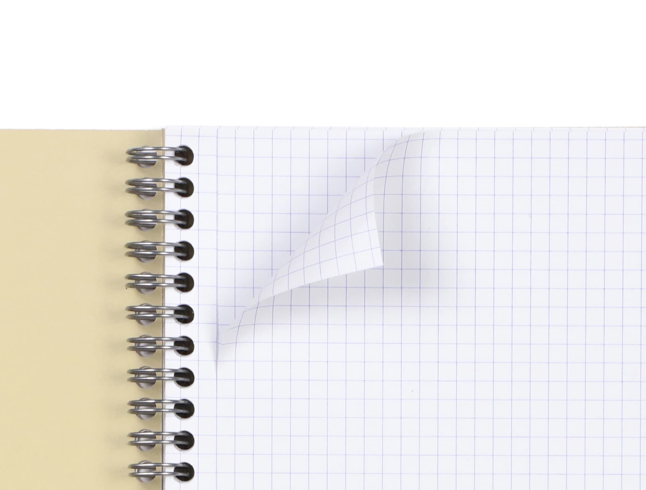 clairefontaine-forever-68412c-spiralheft-a5-60-blatt-kariert-90g-gr-n-recycling image 5