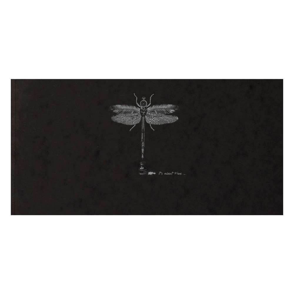 clairefontaine-notizbuch-flying-spirit-geheftet-21-x-10-5-cm-50-blatt-schwarz image 4