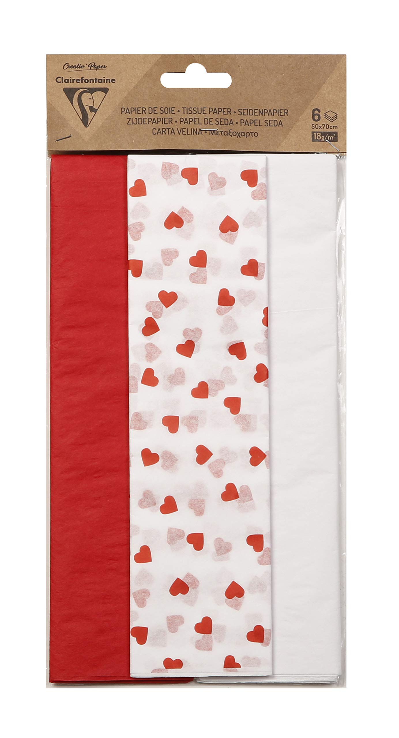 clairefontaine-seidenpapier-weihnachten-50-x-75-cm-6-blatt-tannenbaum-rot-gold image 4