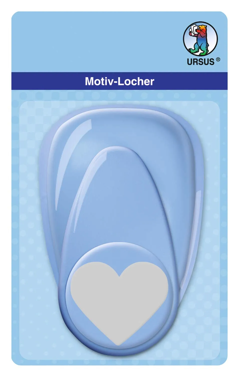 ursus-19450001-motivlocher-mit-hebel-maxi-herz-blau-50-8-mm image 1