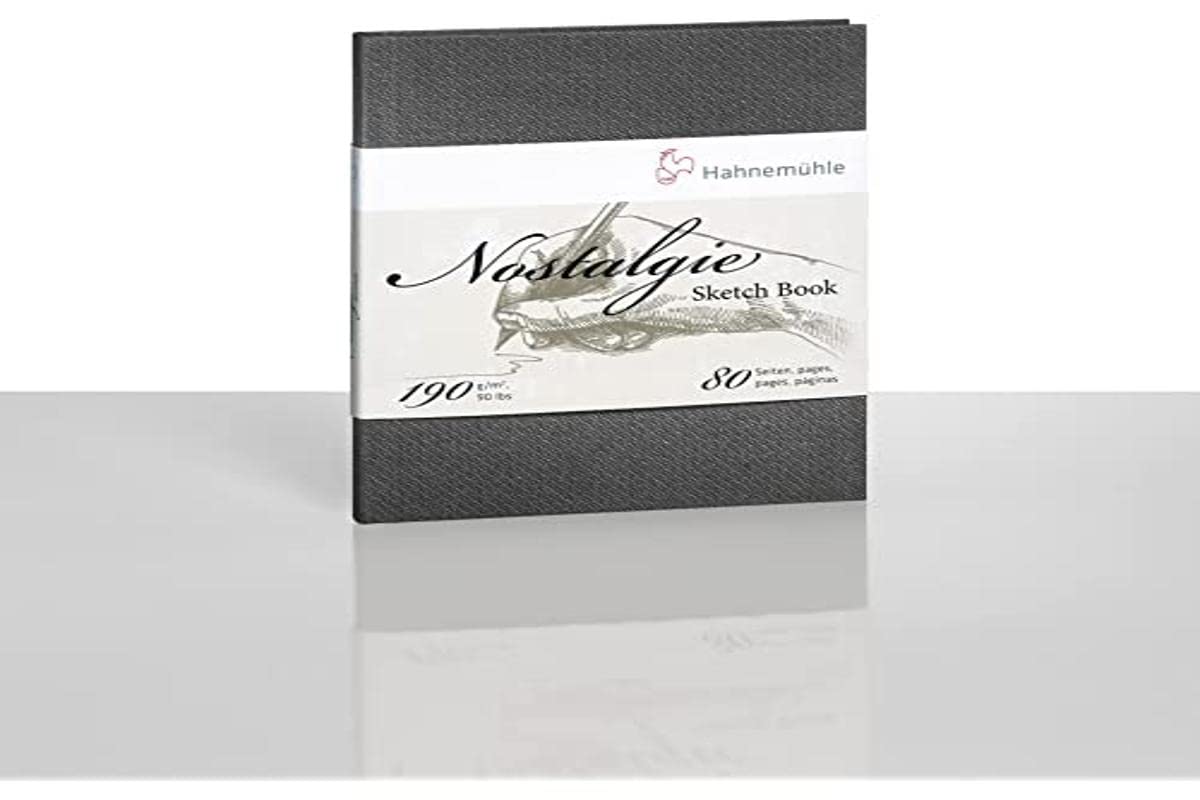 hahnem-hle-nostalgie-skizzenbuch-a4-hochformat-190-g-m-40-blatt-80-seiten image 2