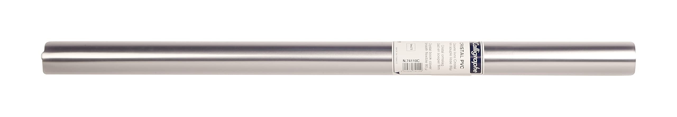 clairefontaine-74110c-buchschutzfolie-cristal-rolle-10x0-70m-80-transparent image 1