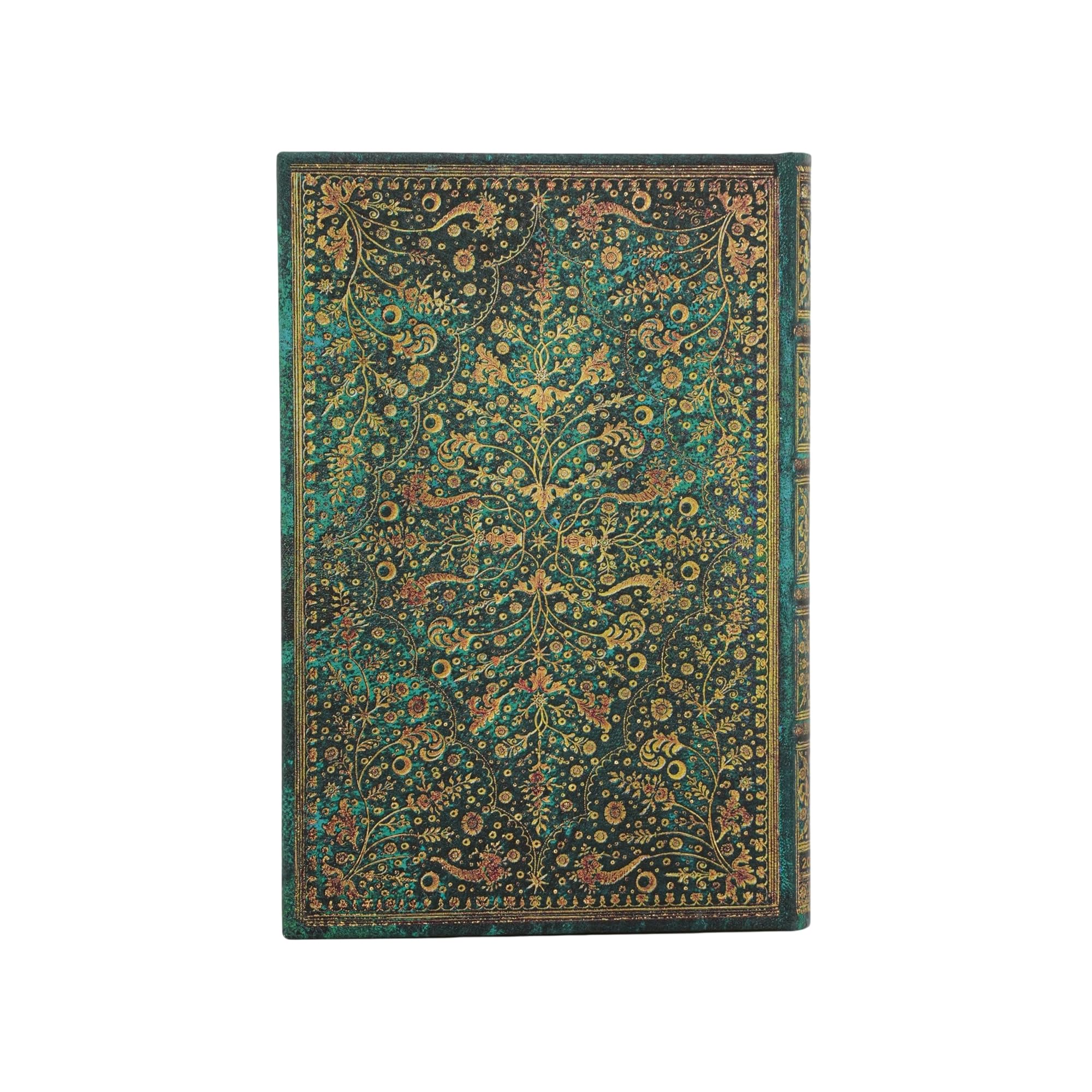 paperblanks-smaragdblume-nature-s-grace-18-monatskalender-2027-mini-horizontal-1 image 2
