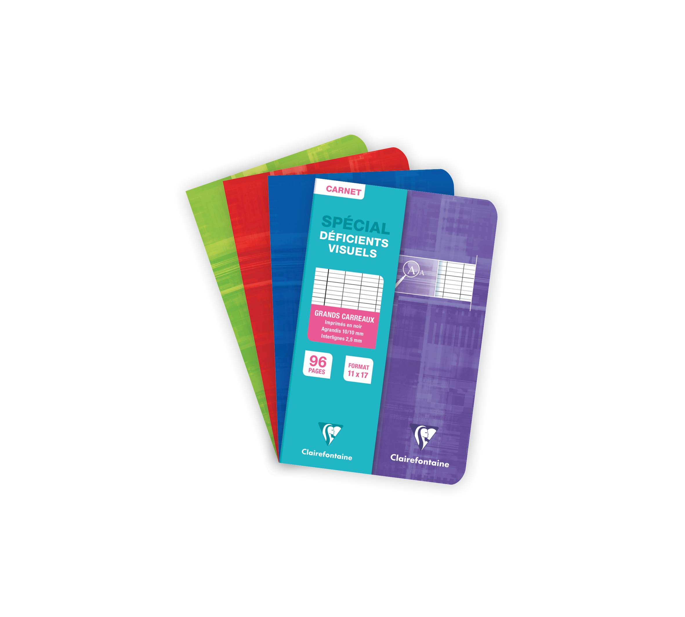 clairefontaine-63396c-heft-a4-48-blatt-seyes-2-5mm-10-10-90g-sortiert image 6