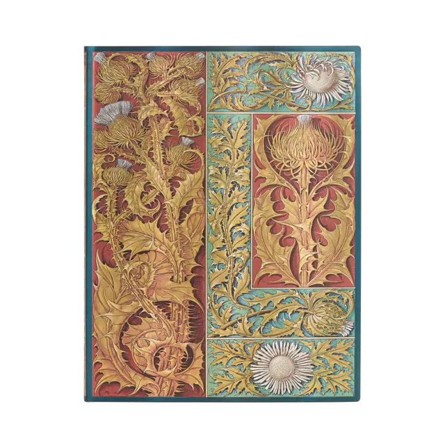 paperblanks-wild-thistle-vox-botanica-ultra-journal-unliniert-softcover-flexi image 1