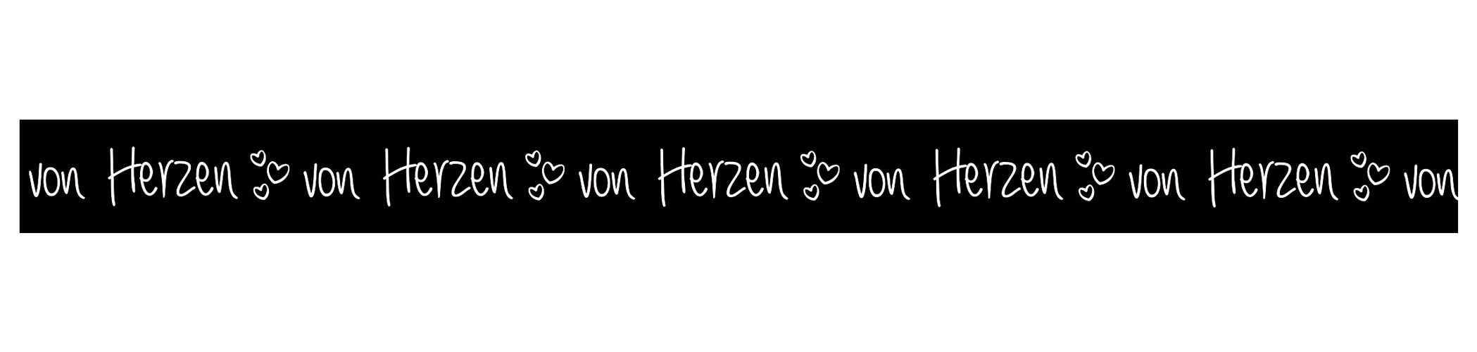 ursus-590500122-masking-tape-von-herzen-schwarz-15-mm-x-10-m-aus-reispapier image 1