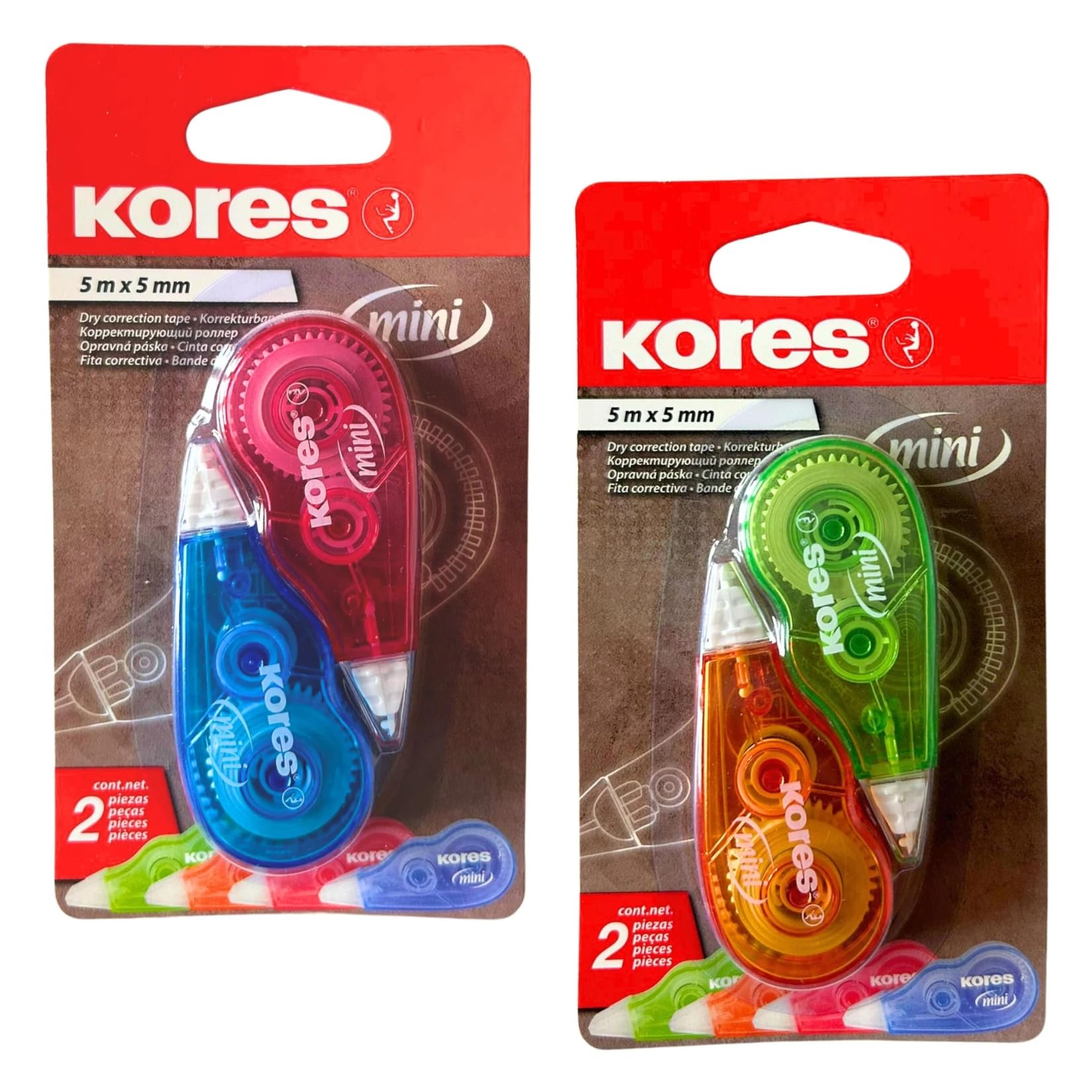 kores-mini-maus-korrekturroller-doppelpack-5m-x-4-2mm image 1