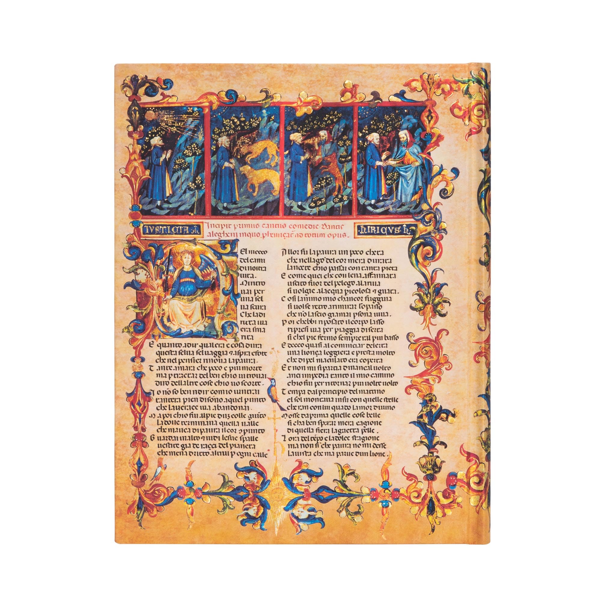 paperblanks-inferno-ultra-liniert-hardcover-journal-mit-elastikband-divine-comed image 2