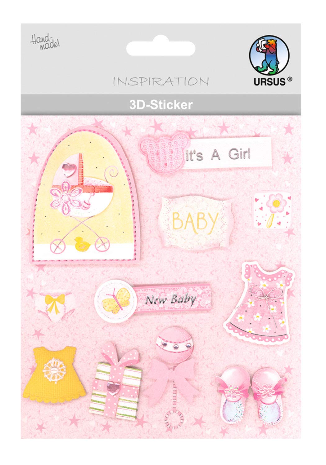 ursus-3d-sticker-baby-motiv-63-selbstklebend-mehrlagig image 1