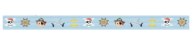 ursus-59050099-masking-tape-pirat-washi-klebeband-aus-papier-15-mm-x-10-m image 1