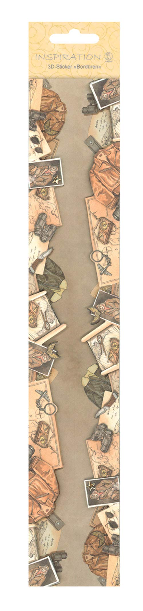 ursus-56430004-3d-sticker-bord-ren-selbstklebend image 1
