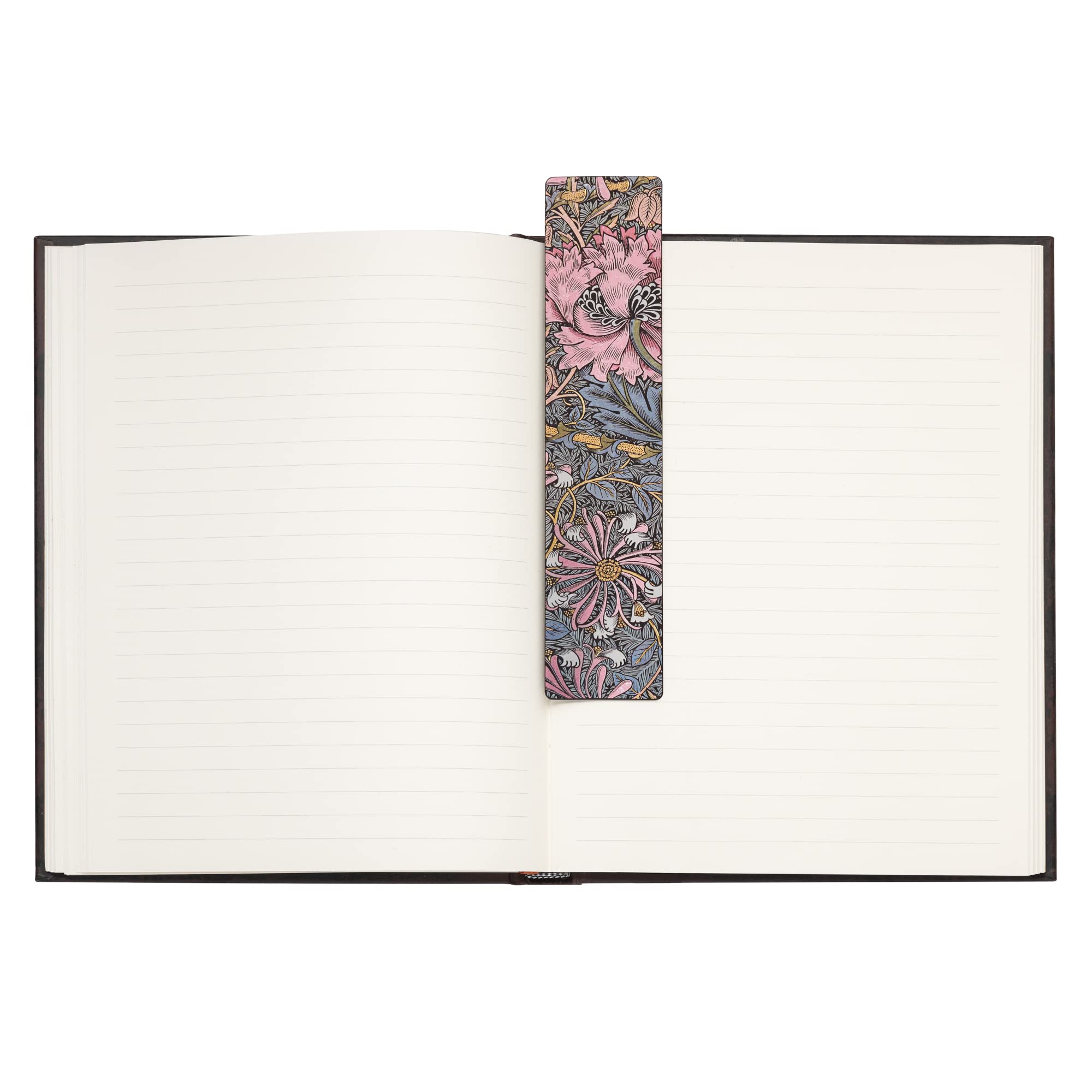 paperblanks-morris-pink-honeysuckle-lesezeichen-doppelseitig-strukturiert image 3