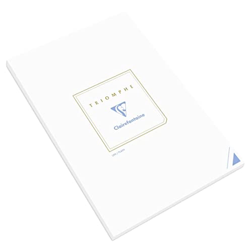 clairefontaine-triomphe-6170c-korrespondenzblock-a4-50-blatt-blanko-90g-wei image 5