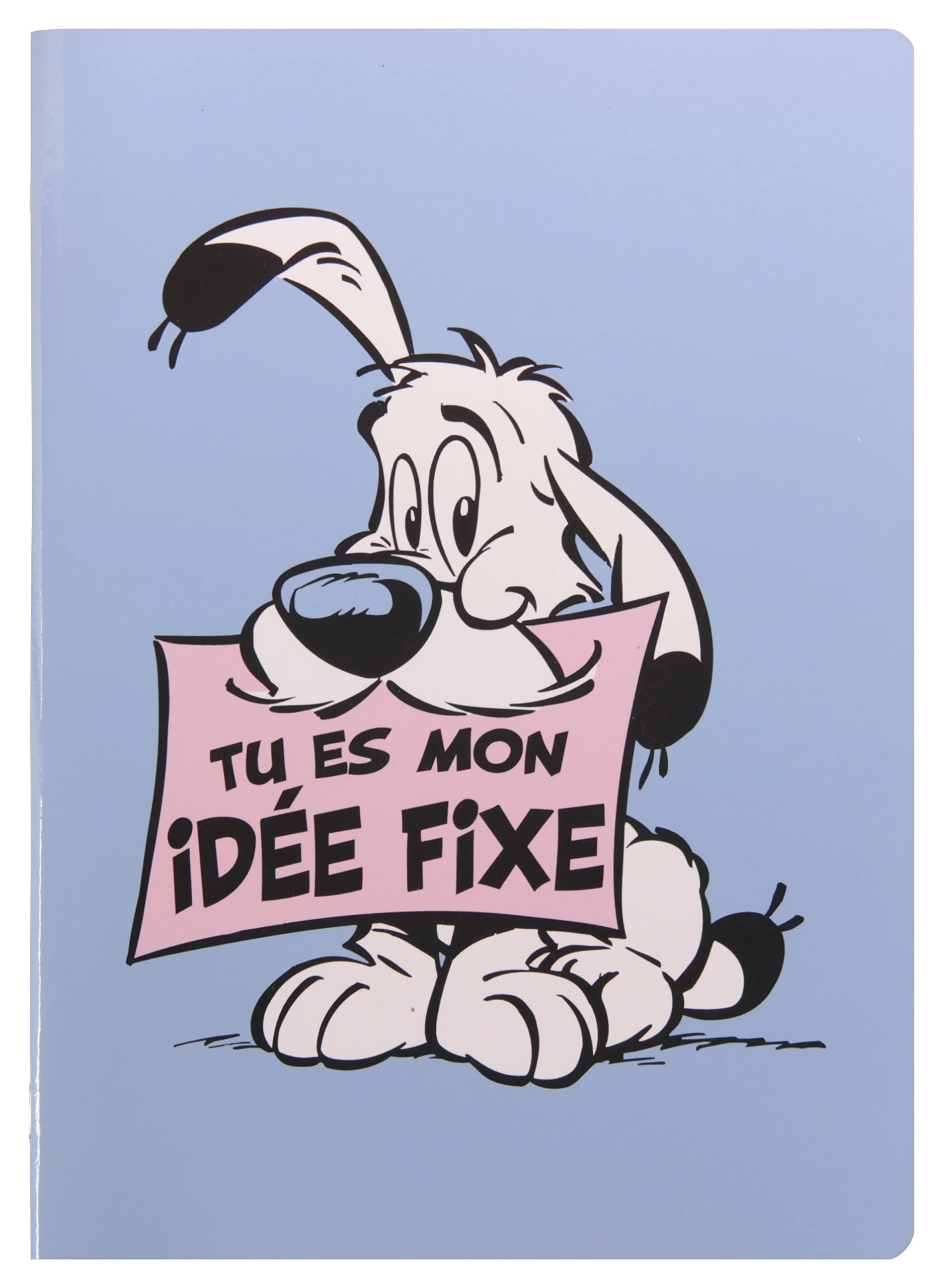 clairefontaine-813039c-notizheft-asterix-4-a4-48-blatt-idefix-motiv image 2