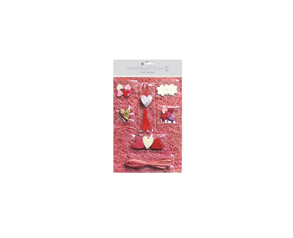 ursus-sisal-collection-sweetheart-64070099-naturpapier-set-mit-dekomaterialien image 1