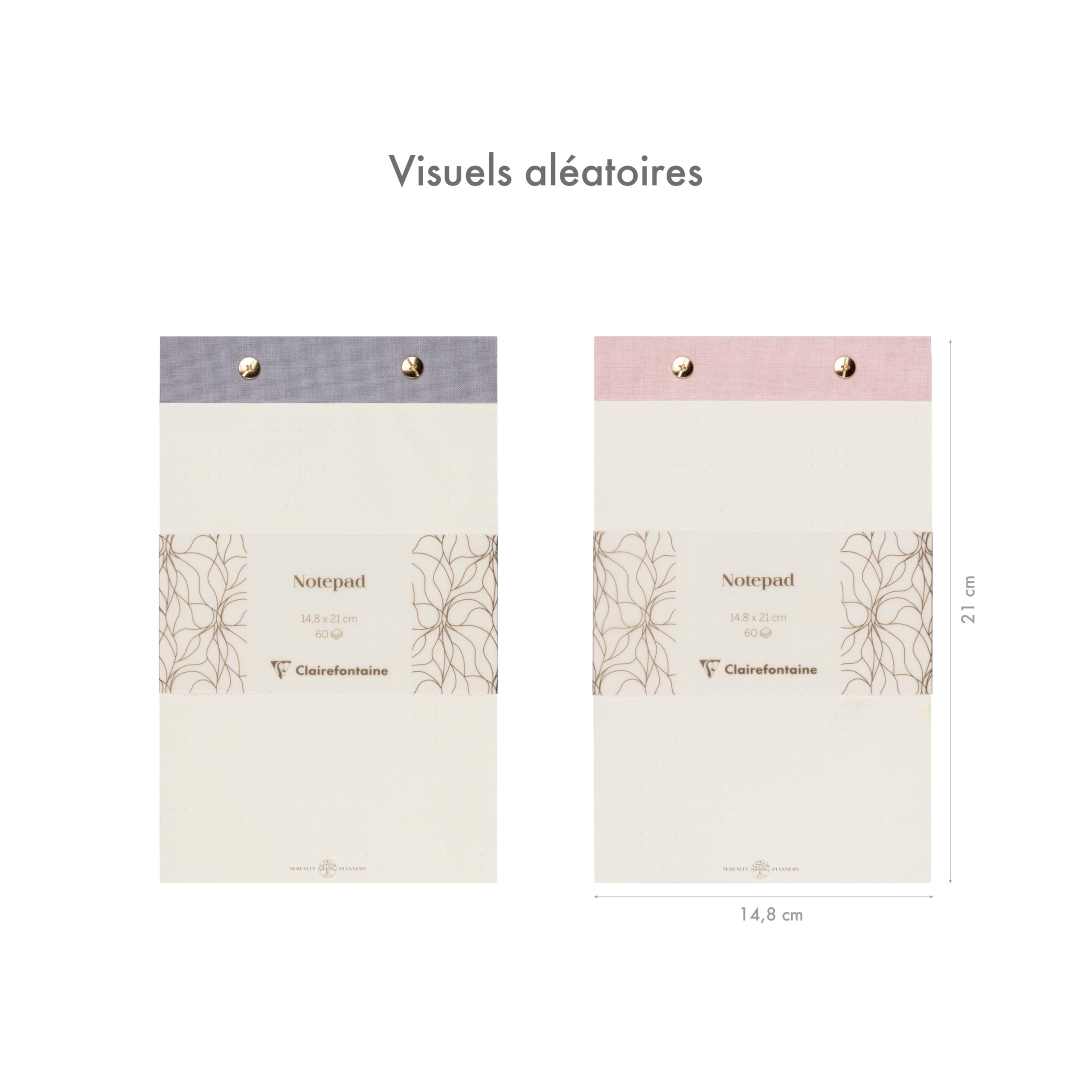 clairefontaine-inspire-116093c-notizblock-din-a5-punktkariert-60-blatt-elfenbein image 2