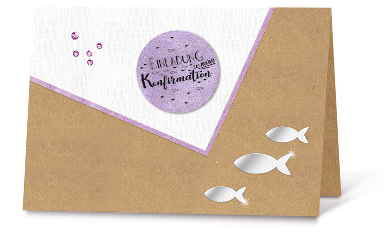 ursus-59510004f-sticker-einladung-zu-meiner-konfirmation-flieder-24-st-ck-selbst image 5