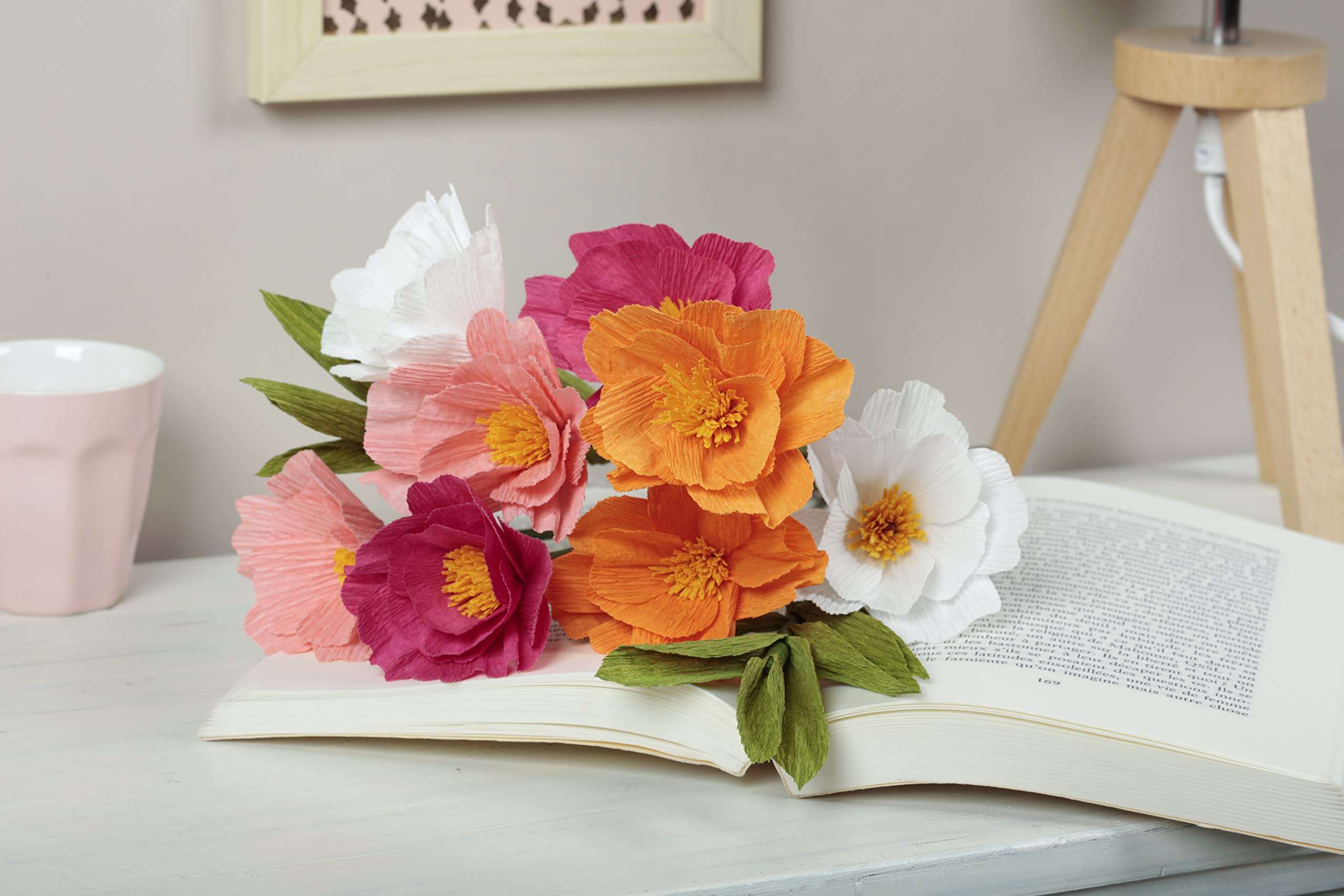 clairefontaine-97705c-bastelset-krepppapier-blumenstrau image 5