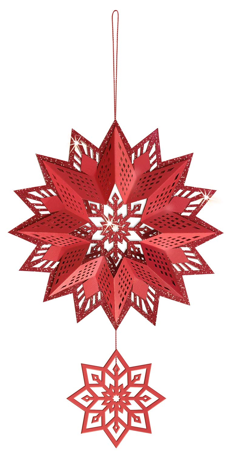 ursus-glitterstern-3d-estelle-rot-bastelset-f-r-3-sterne image 4