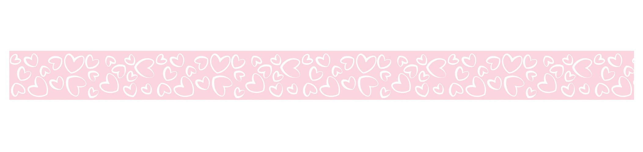 ursus-590500114-masking-tape-herzen-ros-15-mm-x-10-m-reispapier image 1