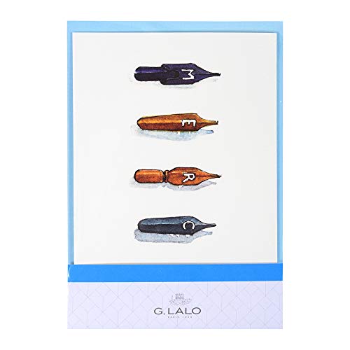 clairefontaine-lalo-60801l-korrespondenz-set-encre-et-plume-c6-lagunenblau-feder image 3