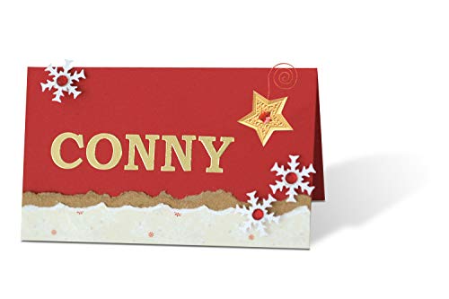 ursus-56400060-kreativ-accessoires-sterne-rot-gold image 4