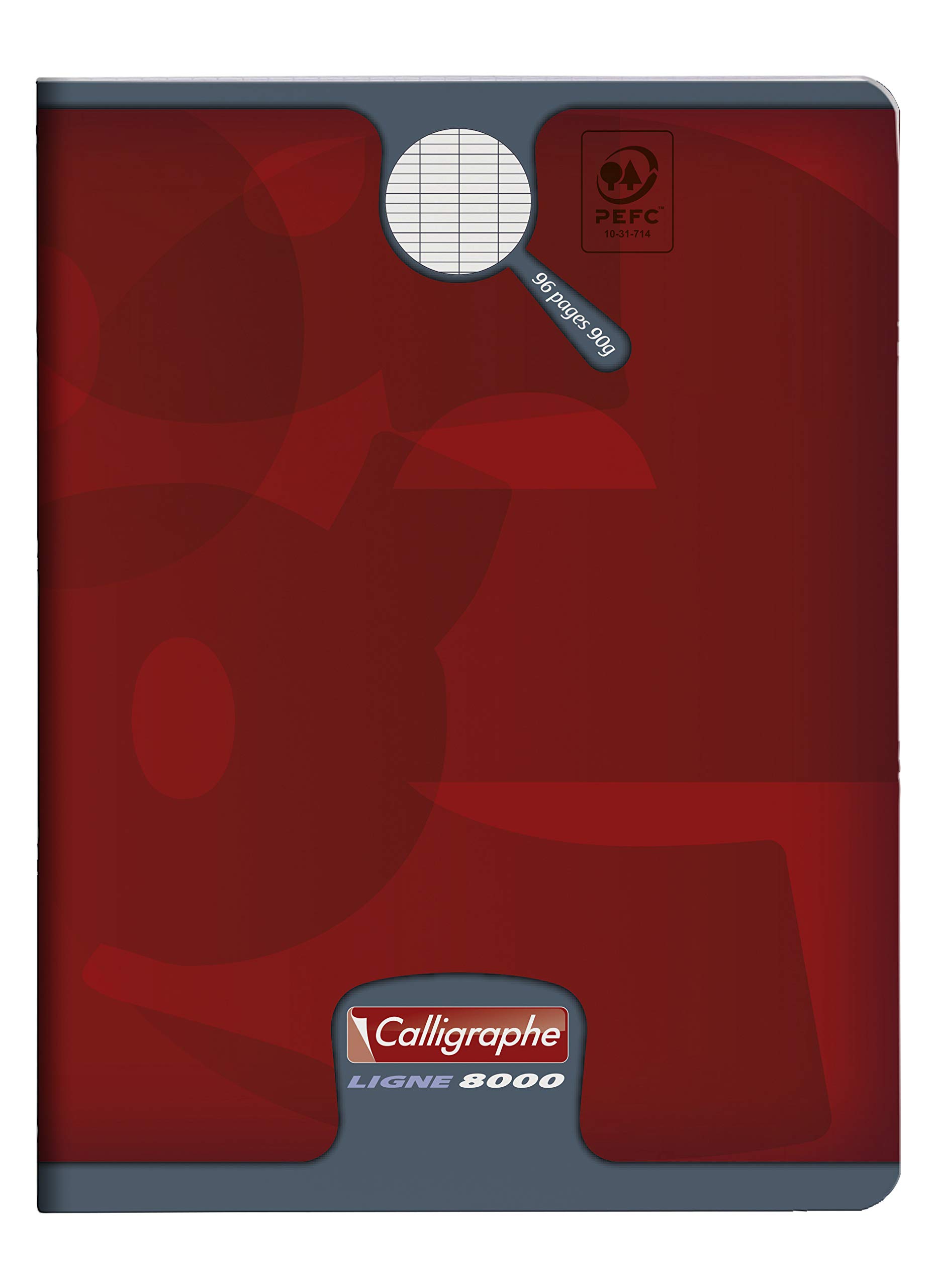 clairefontaine-calligraphe-heft-17-x-22-cm-16-blatt-90-g-franz-sische-lineatur image 6