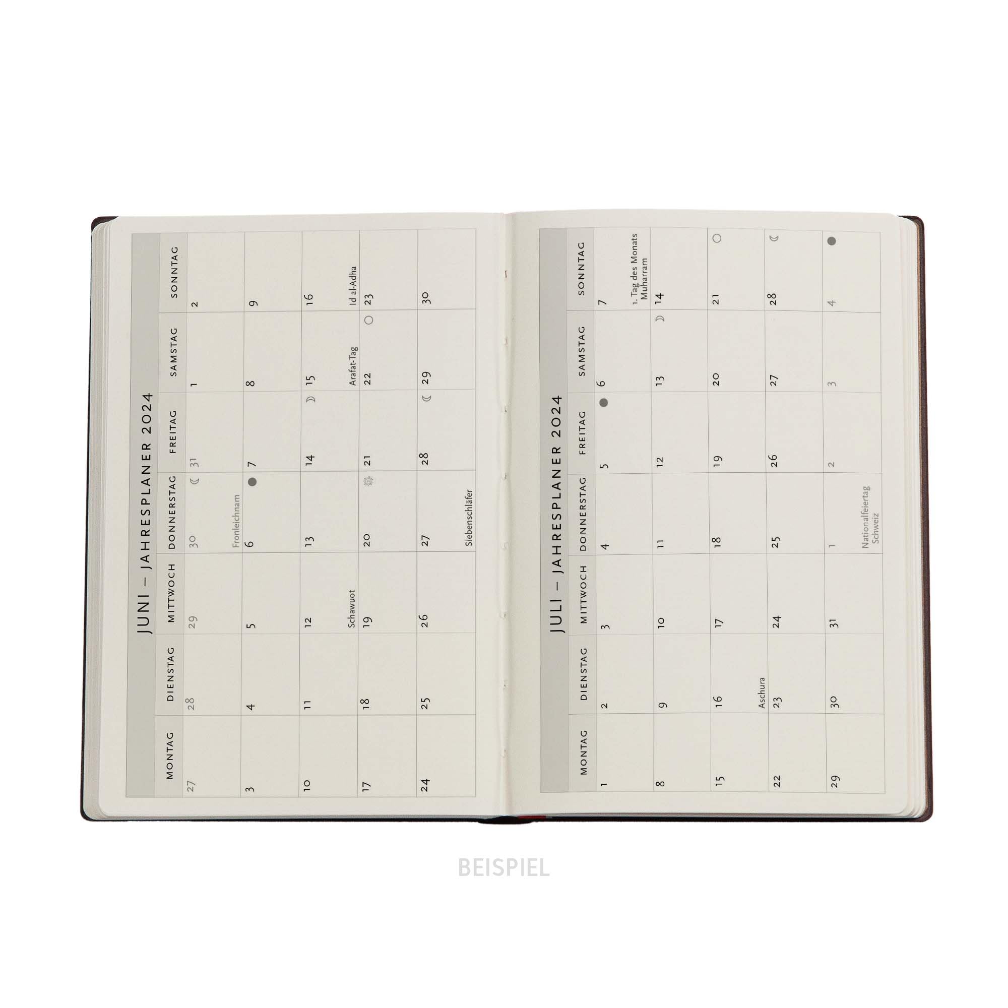 paperblanks-safavid-indigo-12-monatskalender-2024-vertikal-mini-100x140-mm-deuts image 6