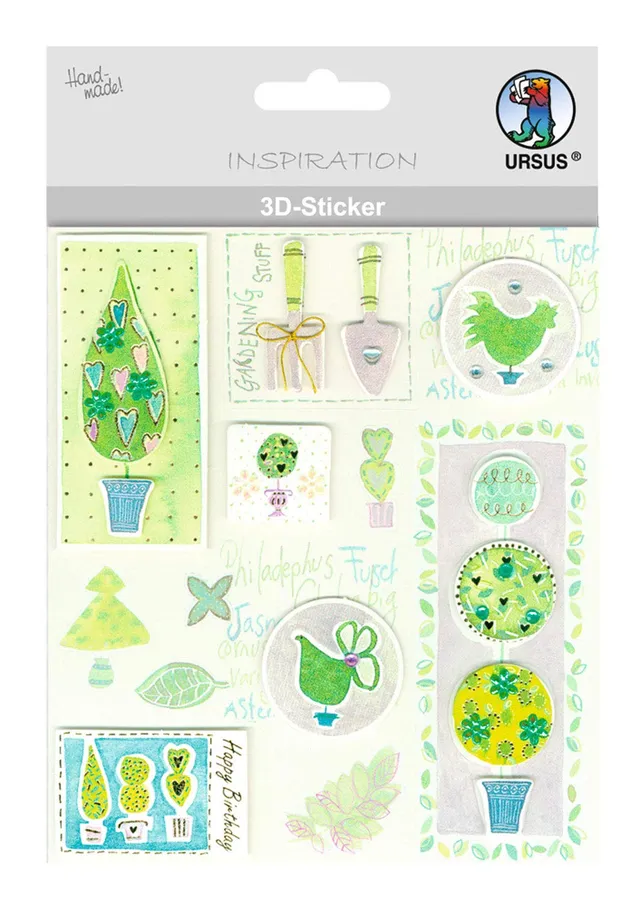 ursus-56420006-3d-sticker-everyday-motiv-06-selbstklebende-3d-aufkleber image 1