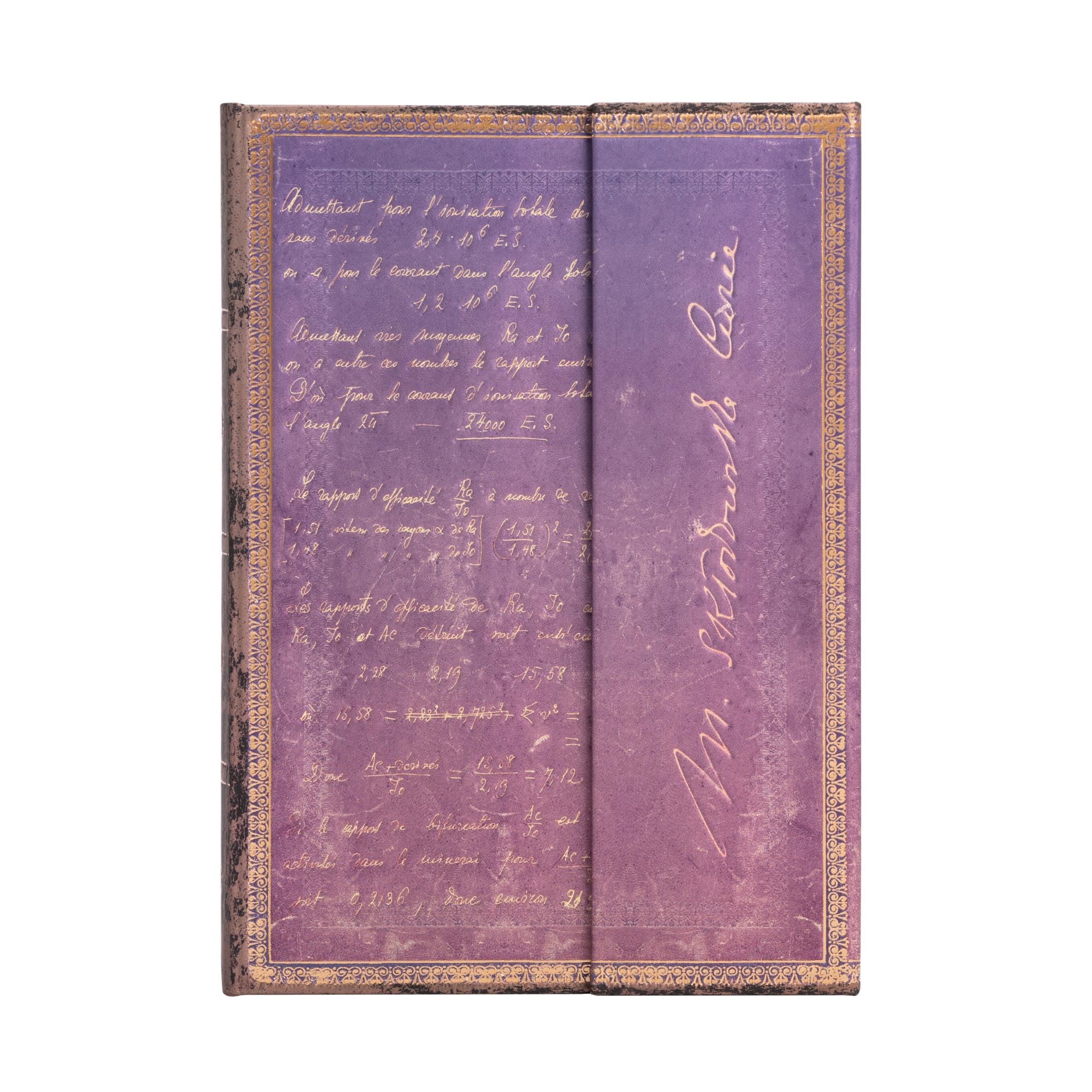 paperblanks-marie-curie-embellished-manuscripts-midi-notizbuch-liniert-mit-versc image 1