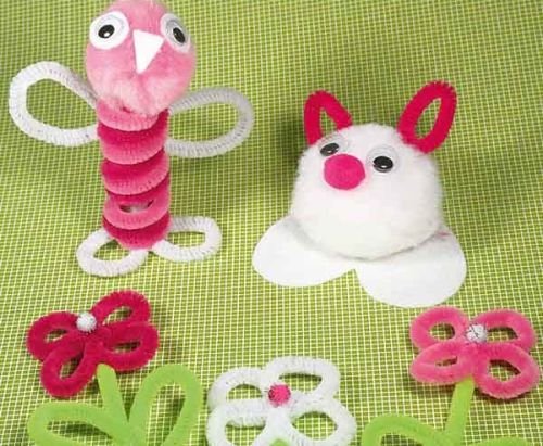 ursus-pompons-und-chenille-set-2-300-teile-in-verschiedenen-gr-en-und-farben image 3