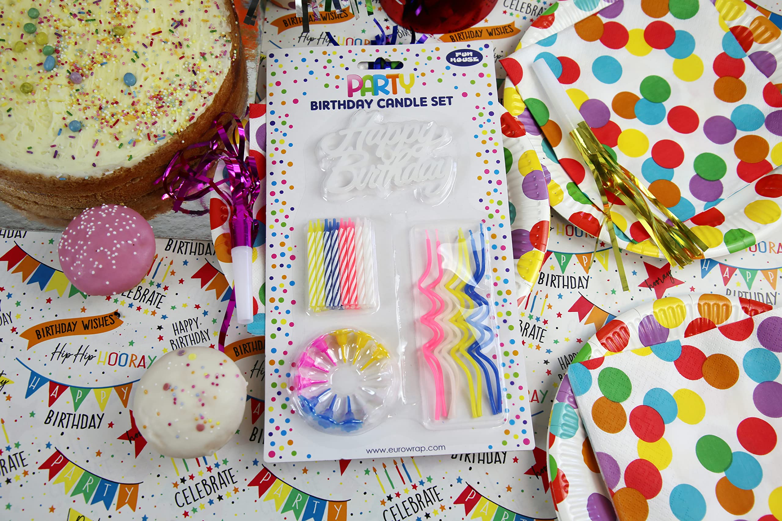clairefontaine-eurowrap-12642-gc-kerzen-set-24-teilig-happy-birthday-sortiert image 7