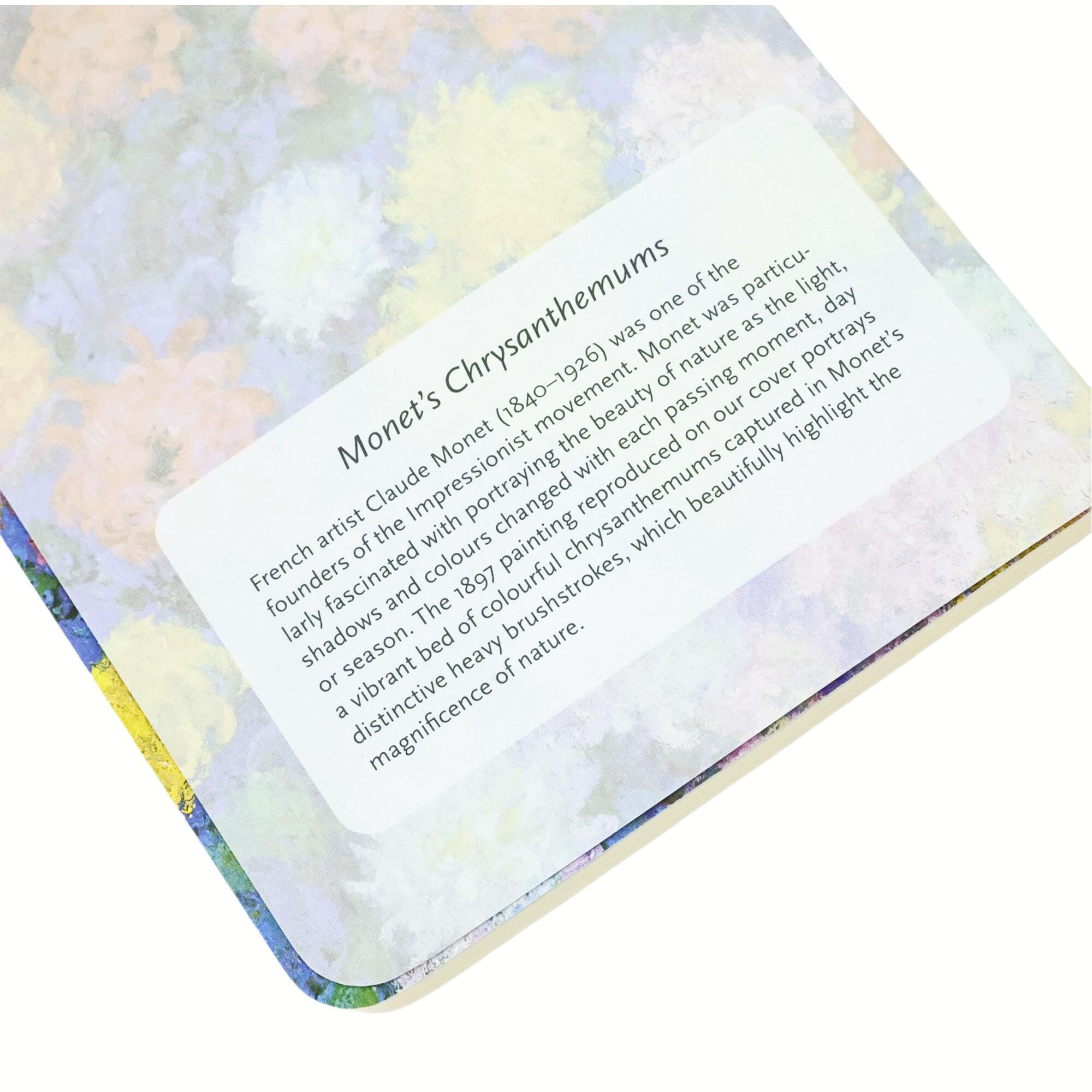 paperblanks-monet-s-chrysanthemums-a6-cahier-mit-linien-notizheft image 5