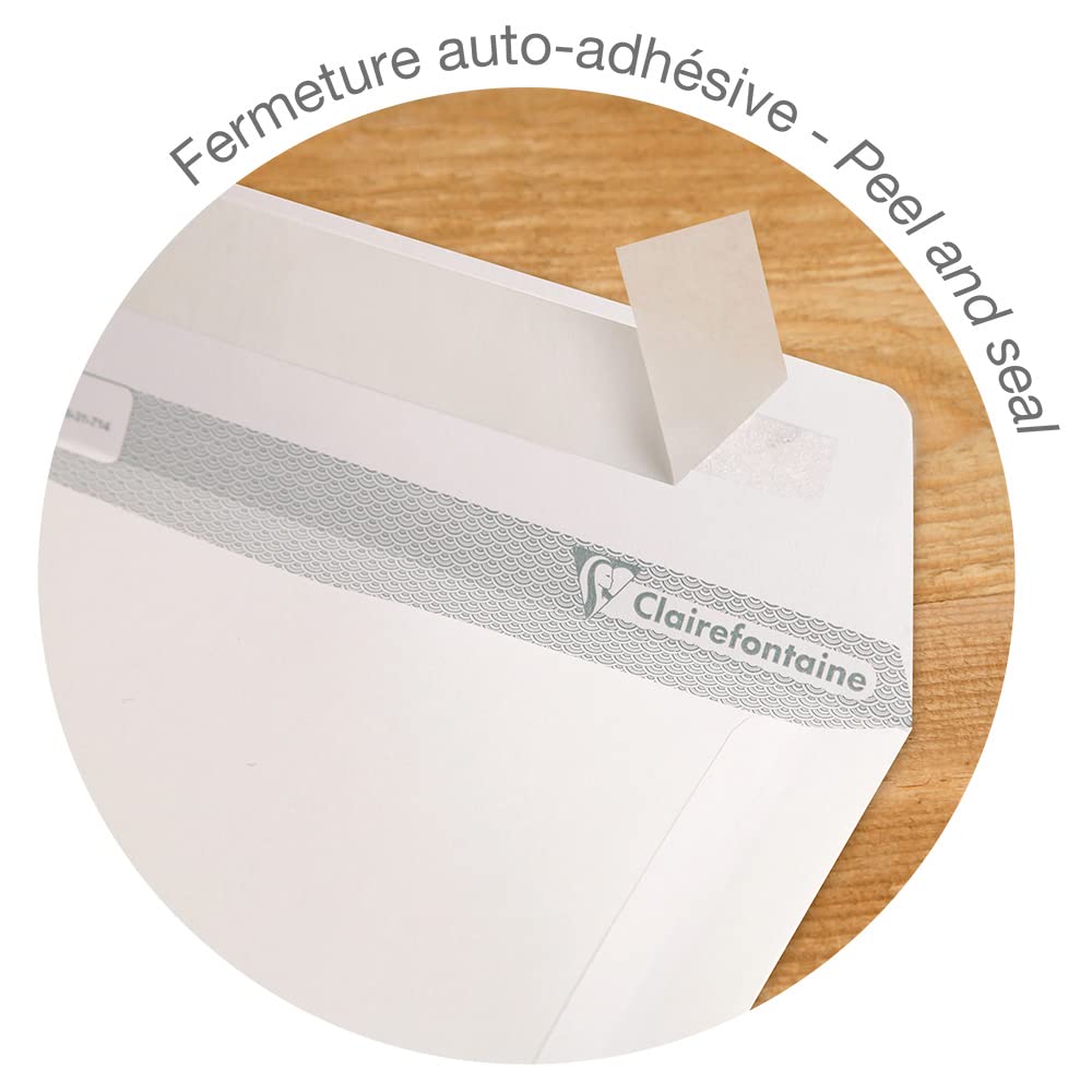 clairefontaine-8050c-versandtaschen-c4-229x324-mm-selbstklebend-90-g-250-st-ck-w image 4