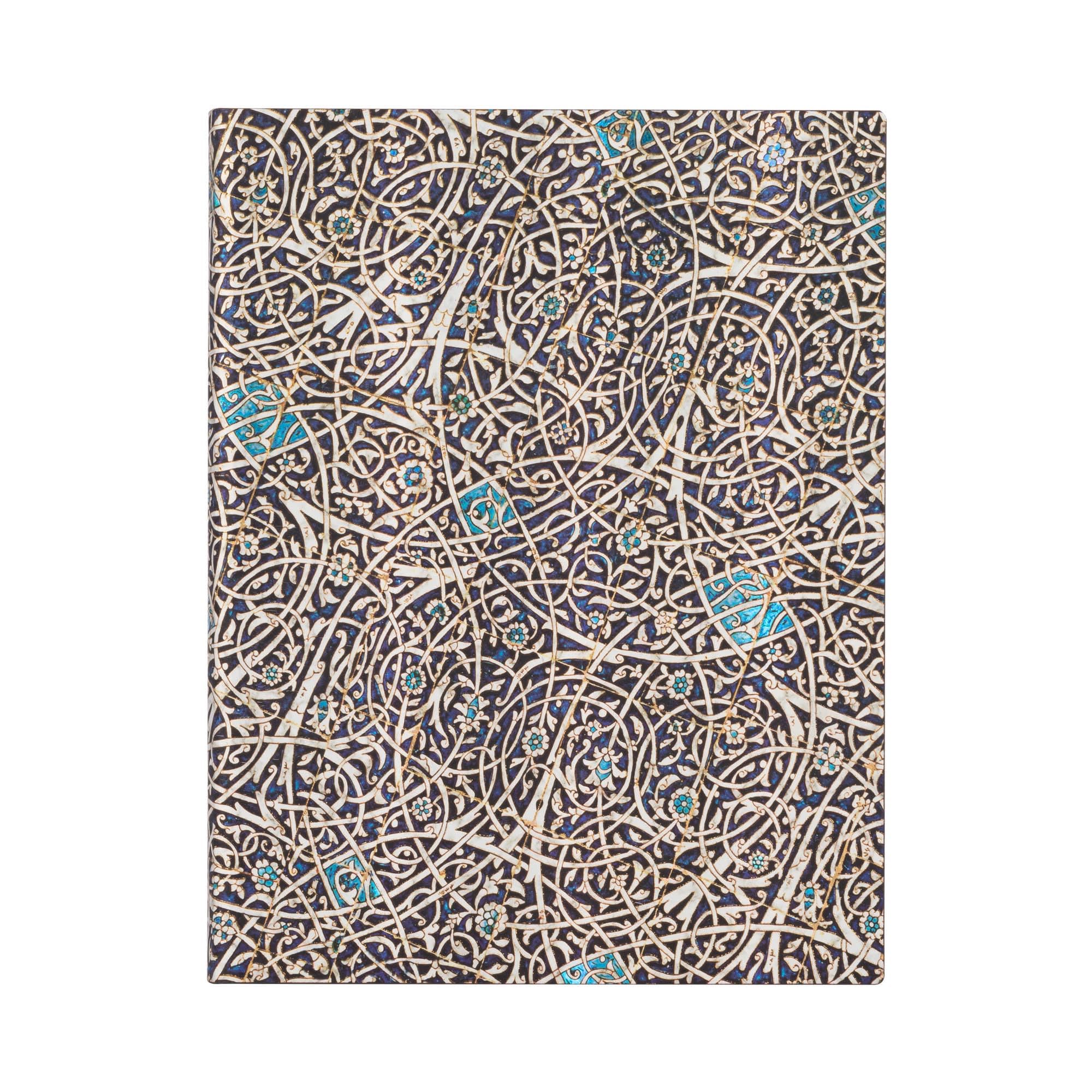 paperblanks-granada-turquoise-moorish-mosaic-ultra-journal-liniert-flexi-softcov image 1